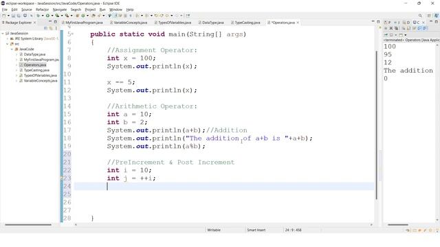 Operators | Operators in java | Java | C | C++ | development | Introduction to Java Coding смотреть онлайн