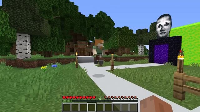 I Found SECRET PORTALS of JEFF THE KILLER AND SCARY NEXTBOTS AND ROBLOX DOORS in Minecraft смотреть онлайн