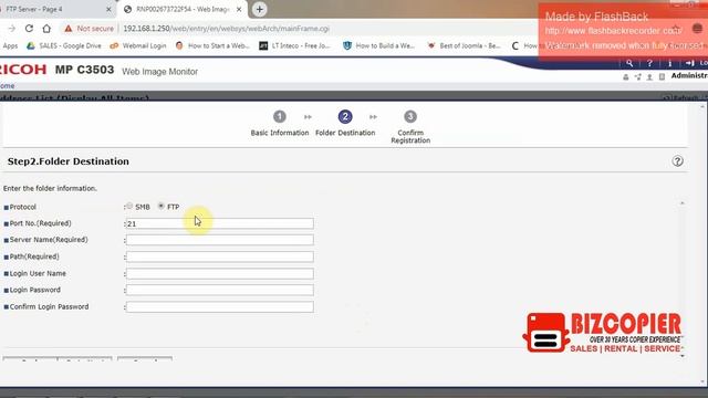 How to add new user for scanner - Ricoh Copier смотреть онлайн