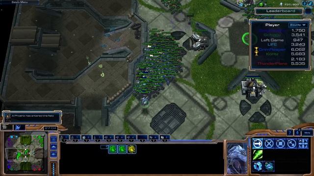 Marine Arena Public Game - StarCraft II Arcade - #8 - Reaper Viking Sentry Oracle Medivac смотреть онлайн