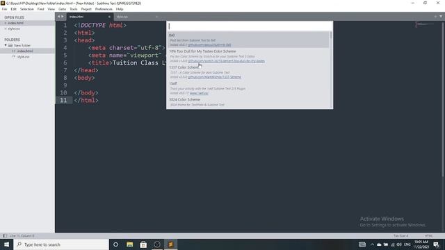 HOW TO DO INSTALL EMMET PLUGIN AND REMOVE IN SUBLIME TEXT 3 смотреть онлайн