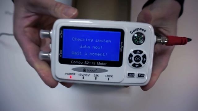 Измерительный прибор Sat-Finder Booox SF-560 S2+T2 смотреть онлайн