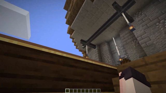 I Hired A Builder To Make An Airship Using The Create Mod In Minecraft смотреть онлайн