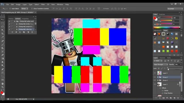 How To Make a ROBLOX Clothing Template смотреть онлайн
