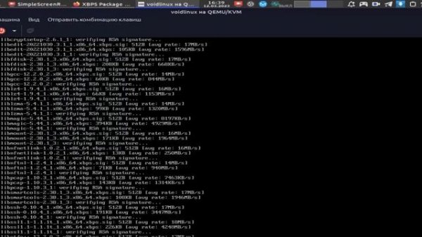 Void Linux + DWM установка | Install Void Linux + DWM