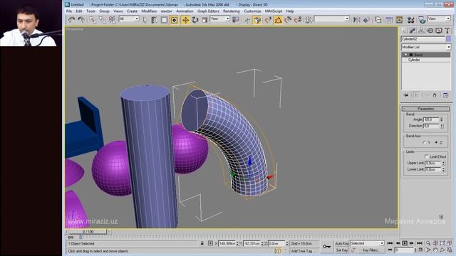 3DS MAX DARSLIKLARI UZBEK TILIDA 003 DARS смотреть онлайн