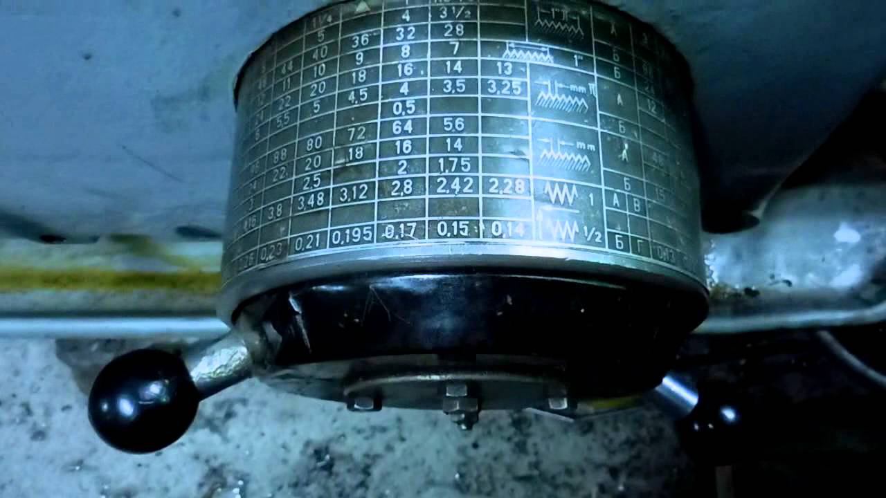 Как нарезать ТРУБНУЮ резьбу на станке 1К62. смотреть онлайн