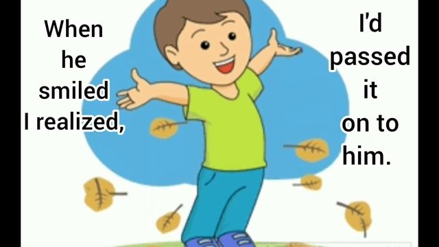 Smiling is Infectious | A short poem | English смотреть онлайн