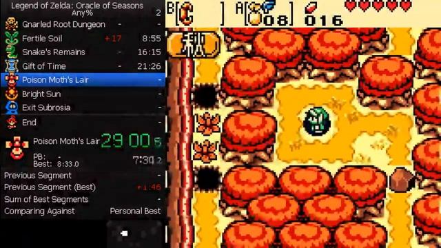 Oracle of Seasons Any% in 54:40 смотреть онлайн