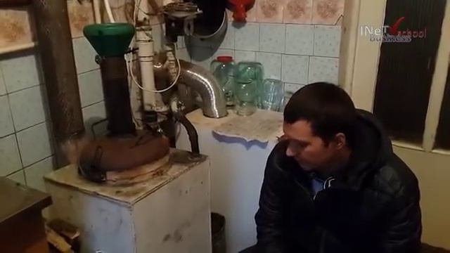 Как сделать и подключить самодельный котел длительного горения с водяной рубашкой! Уже в работе! смотреть онлайн