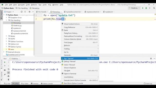 File Handling in Python | #25 Python Tamil Tutorial for Beginners смотреть онлайн