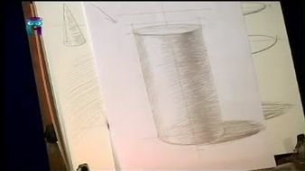 Уроки рисования (# 1) карандашом. Рисуем конус смотреть онлайн