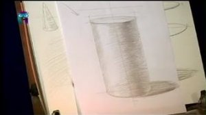 Уроки рисования (# 1) карандашом. Рисуем конус