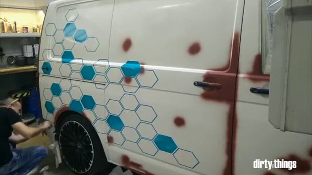 Volkswagen T5 3D Plastidip смотреть онлайн