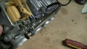 Float height adjustment for Mikuni BST36SS Carburettor Suzuki GSX Katana