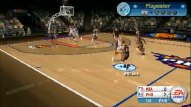NBA Live 06 Sony PSP Gameplay - The opening tip-off смотреть онлайн