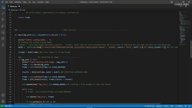 HOW TO DEPLOY YOLO-V5 !! YOLO-V5 - OBJECT DETECTION смотреть онлайн
