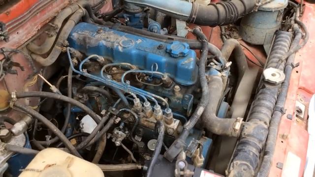 Datsun D22 diesel first start in 6 years смотреть онлайн