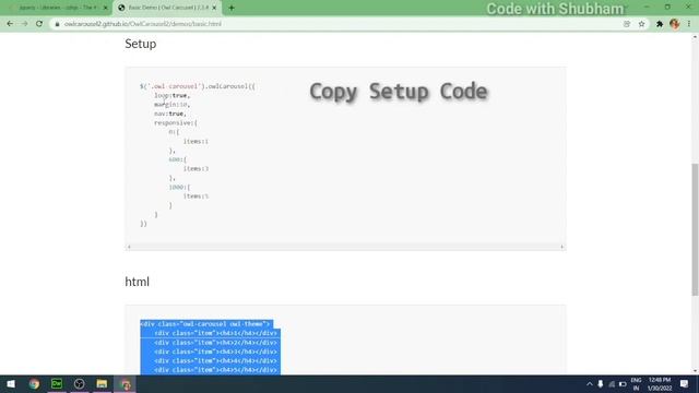 How to make owl Carousel slider (Include JS. Yep, include jQuery and owl) смотреть онлайн