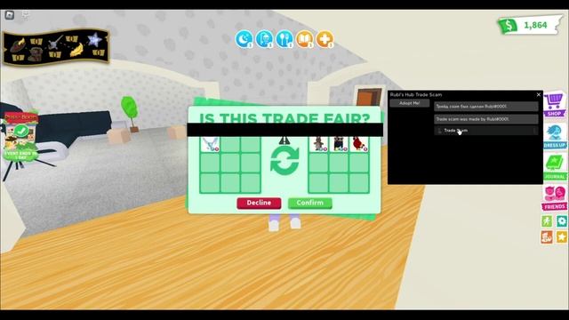 ADOPT ME TRADE SCAM SCRIPT | FIRST EVER EXTRA OP | ACCTUALLY WORKING | BYPASSES IS THIS TRADE SCAM смотреть онлайн