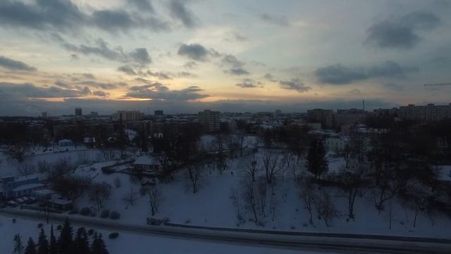 Гомель. Зимняя набережная смотреть онлайн