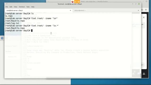 Day 3 :- Linux Basic Command grep, find, tar #lnwtutorials смотреть онлайн