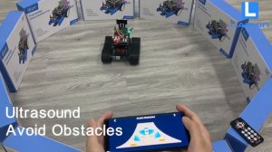 Набор Arduino UNO R3 для самостоятельной сборки и пайки  Умный робот - танк LAFVIN