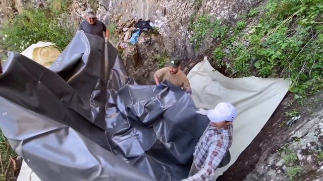 Устройство искусственного водопоя в ОХ Бартогай .