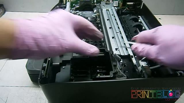 Разборка HP Photosmart 6510 (Disassembly HP Photosmart 6510).