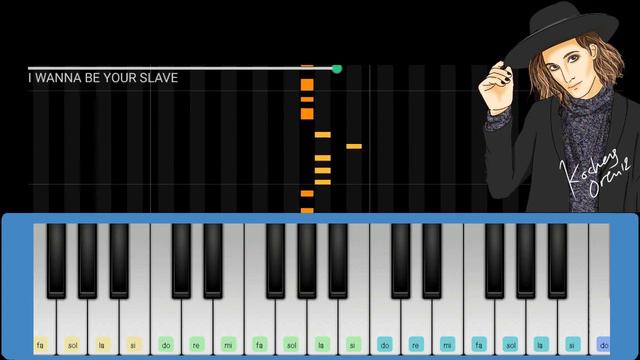 Måneskin - I Wanna Be Your Slave (Pianika/Melodica Tutorial) смотреть онлайн