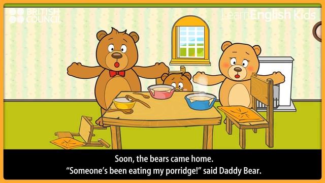 Goldilocks And The Three Bears - Kids Stories - LearnEnglish Kids British Council