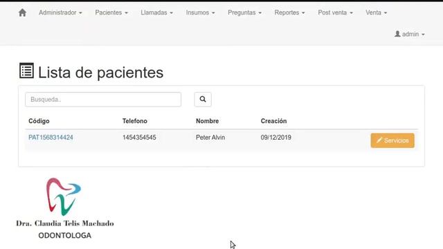 Demostración de nuestro softawere para odontología - Laravel y vue.js смотреть онлайн