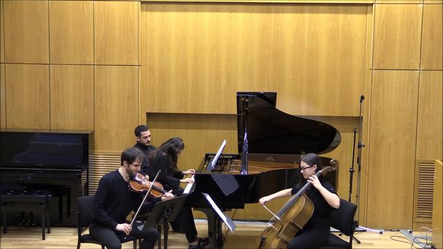 Alfred Schnittke Piano Trio, I. Moderato: Myrsini Kagarlis (13), Lina Triantafyllou, Gregory Banias смотреть онлайн