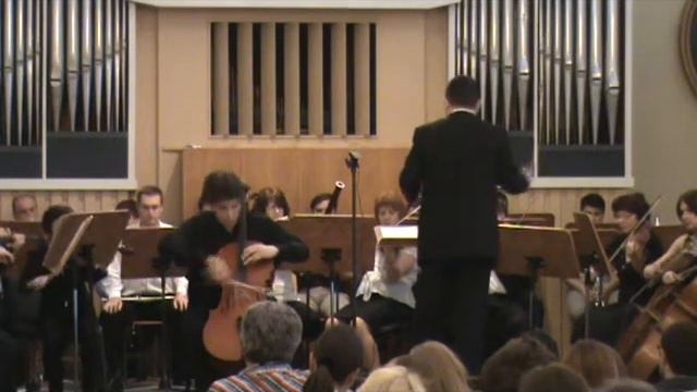 Dvorak Cello Concerto,part 1-2. cond.Dilyaver Osman смотреть онлайн