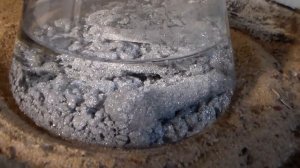 Серебро Контрольная очистка муравьиной кислотой после восстановления медью