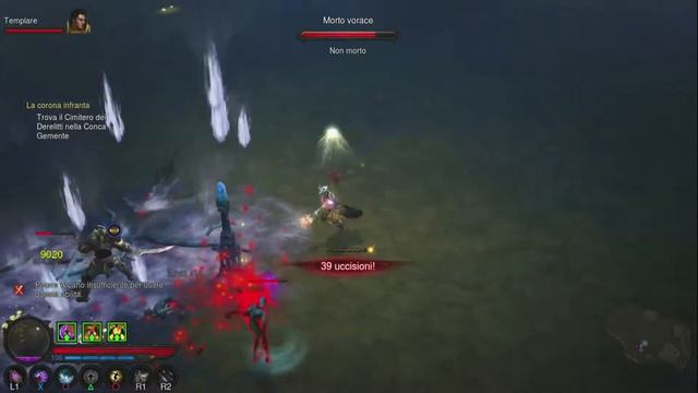 Diablo 3 Reaper of Souls #03 A Shattered Crown - Wizard Elemental Level Torment 2 - Ps3 Gameplay смотреть онлайн
