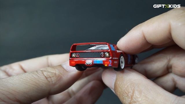 Unboxing Tarmac Works HOBBY64 Ferrari F40 GT Diecast Model Cars