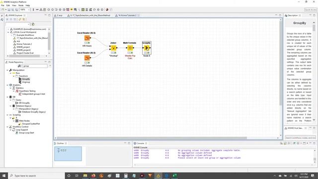 Knime - "Sumif" How-to Using the Group By Node - Knime Analytics смотреть онлайн