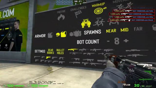 FACEIT 10 lvl 2300 elo смотреть онлайн