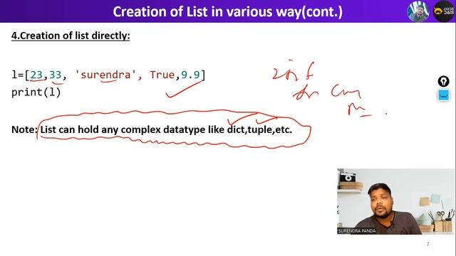 ?♂️ List Data Structure in Python Part 1 || Python By Surendra смотреть онлайн