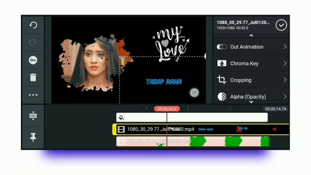How To Make ink Splatter Video in Kinemaster | How To Make New Trending Whatsapp Status Video смотреть онлайн