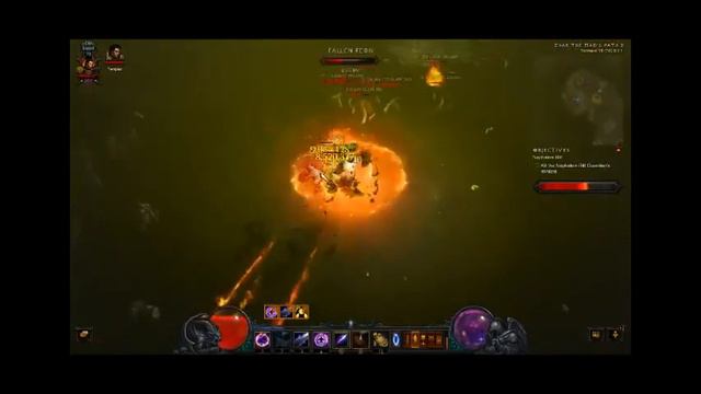 Diablo 3 :Ros wizard solo T6 rift 12mins смотреть онлайн