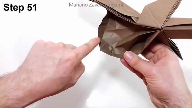 Origami Carnotaurus Tutorial (Satoshi Kamiya) 折り紙  カルノタウルス  恐竜  Dinosaur Dinosaurio