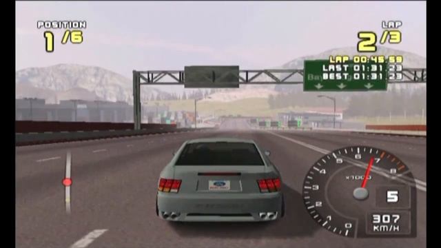 Ford Racing 2: Ford Challenge: Custom: Mustang FR500 (HARD) смотреть онлайн