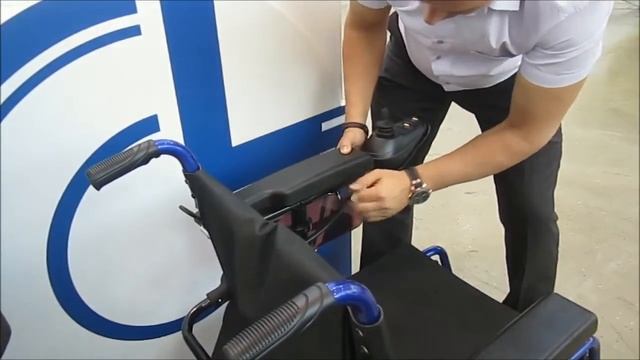 Коляска с электропривоом - KY 123 смотреть онлайн