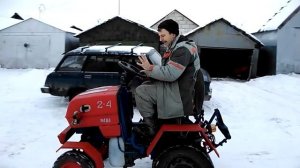 Самодельный mini трактор 2Х4.