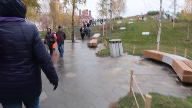 Обзор на парк "Зарядье" в Москве смотреть онлайн