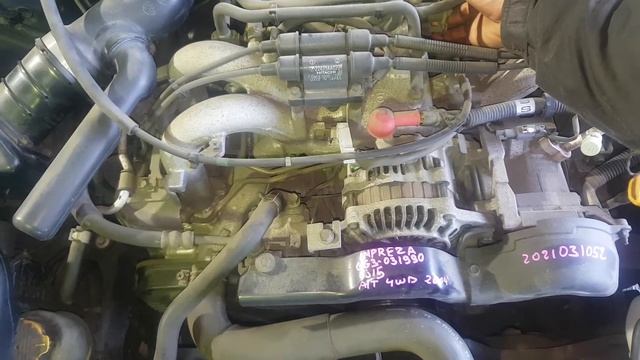 Контрактный двигатель Япония SUBARU IMPREZA / Субару Импреза / GG3 031990 A/T 4WD 2004 EJ15 C219733 смотреть онлайн