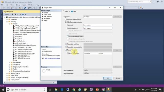 Authentication in microsoft sql server смотреть онлайн