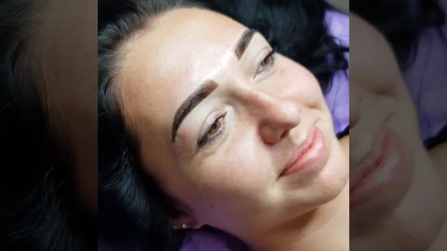 Пудровые брови - как выглядят после процедуры смотреть онлайн